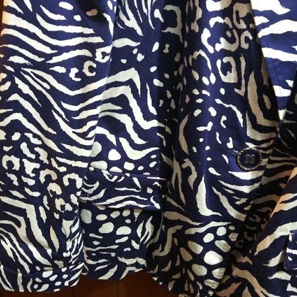 Susan Graver XL lined blazer - Picture 3 of 5